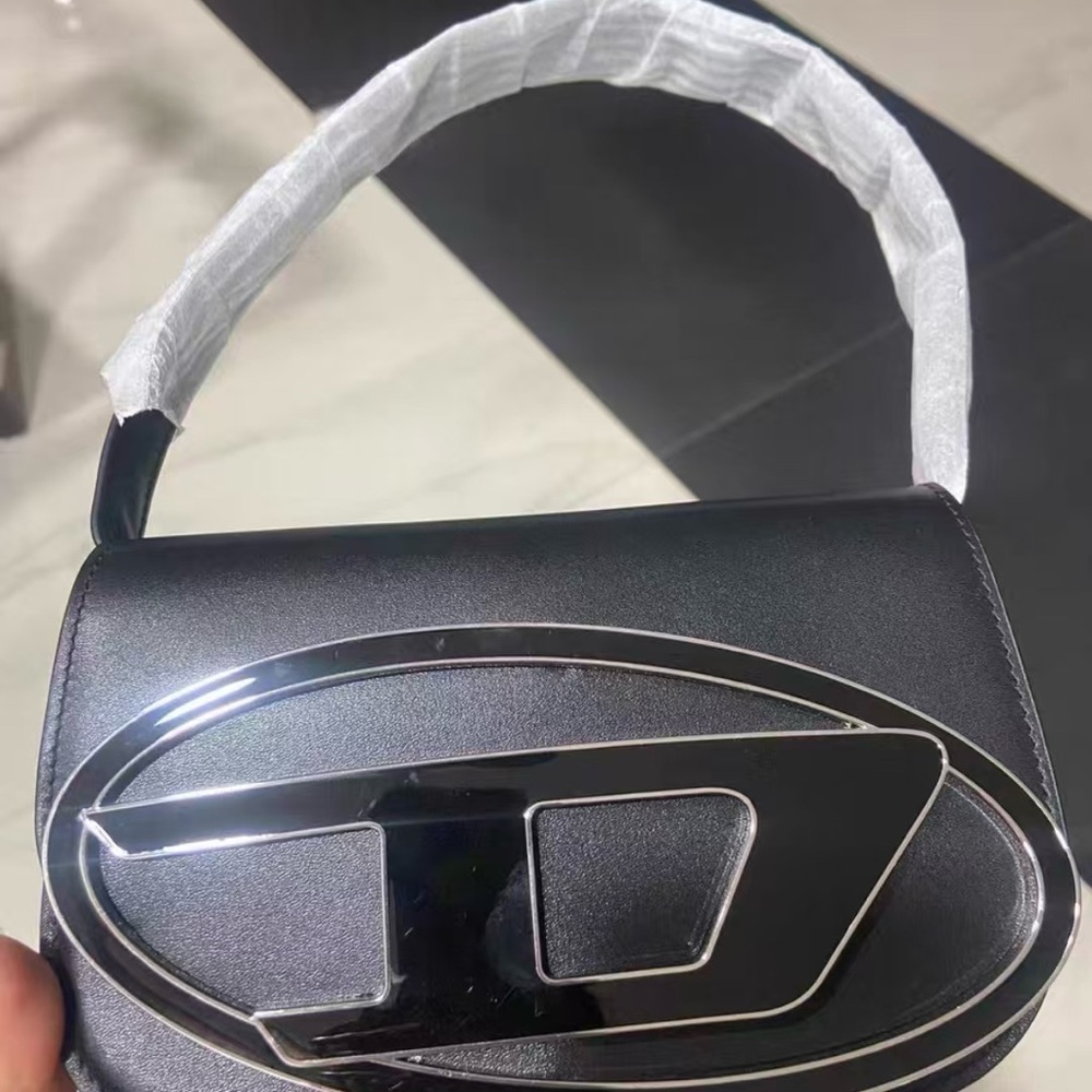DIESEL black 1DR handbag